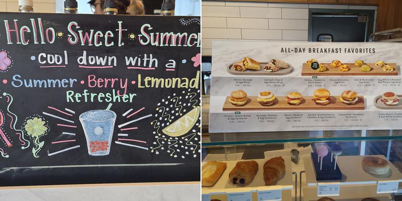 Starbucks Menu
