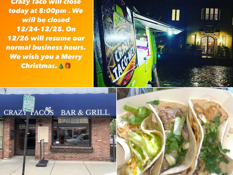 crazy taco bar & grill