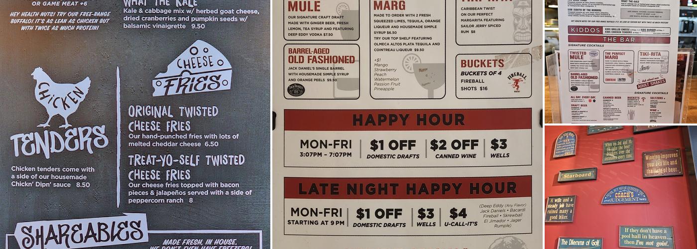 Twisted Root Burger Co. Menu