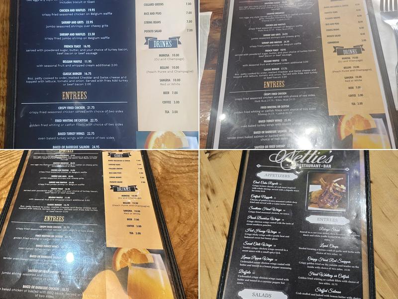 Nettie's Restaurant Menu