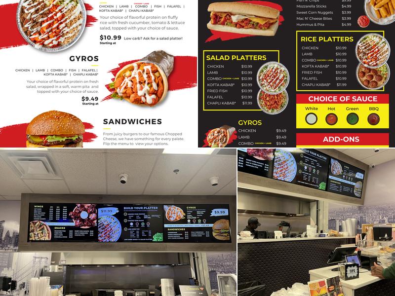 Naz's Halal Food - Bowie Menu