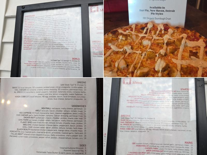 Rehoboth Baking Co Menu