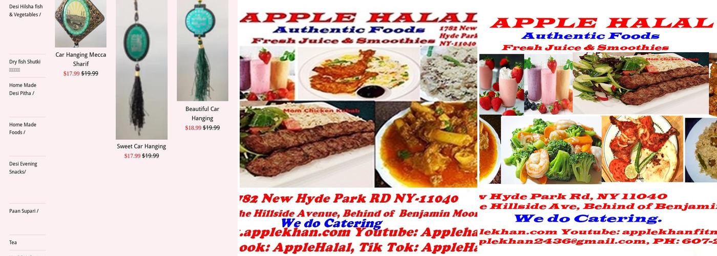 APPLE HALAL Menu