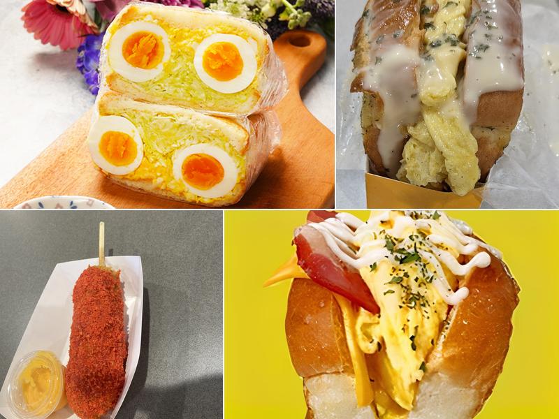 Oh K-Dog & Egg Toast at Riverdale