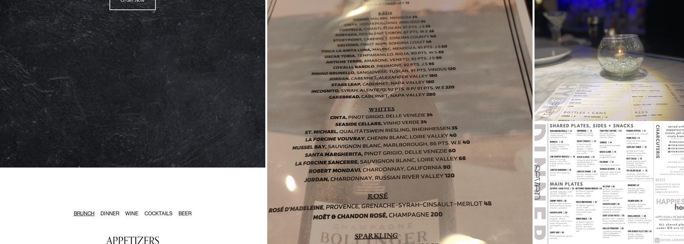 Seven Menu