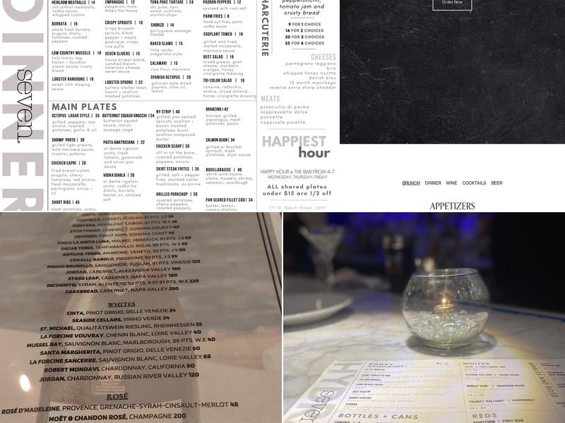 Seven Menu