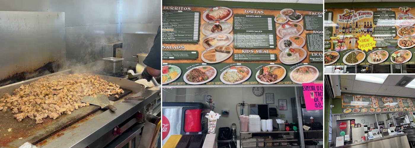 Fredy's Tacos Menu