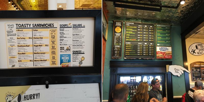 Potbelly Menu