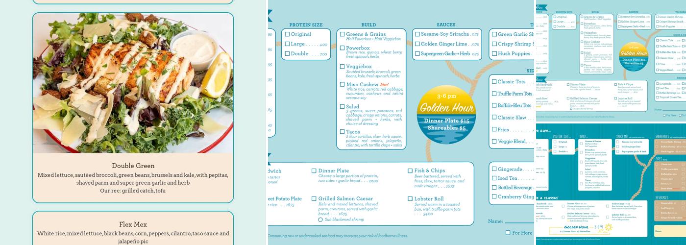 Brown Bag Seafood Co. Menu