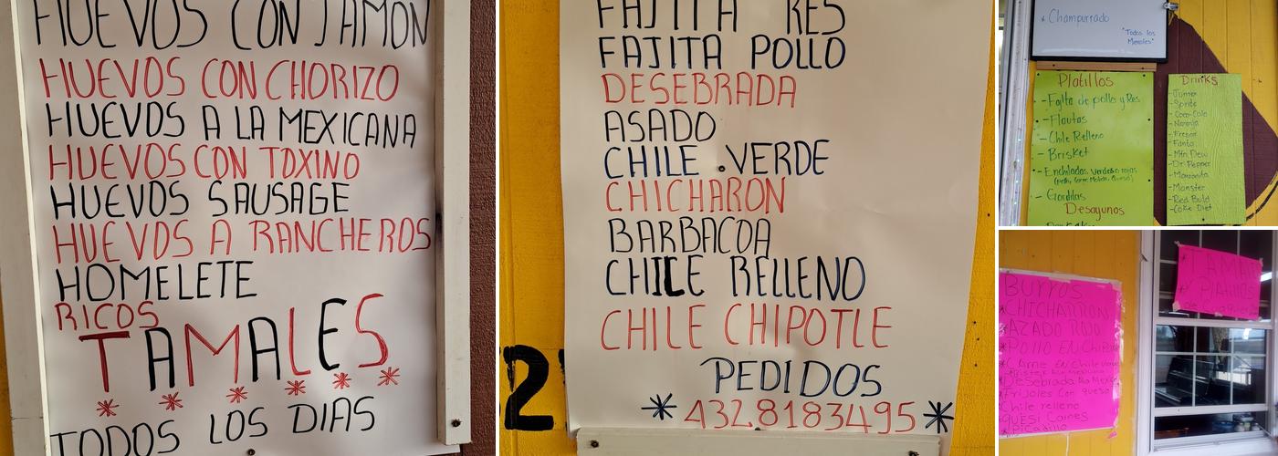 Burrito 87 Menu