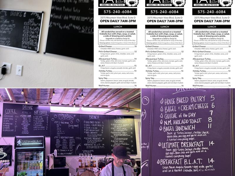 Taty at the Bump Menu