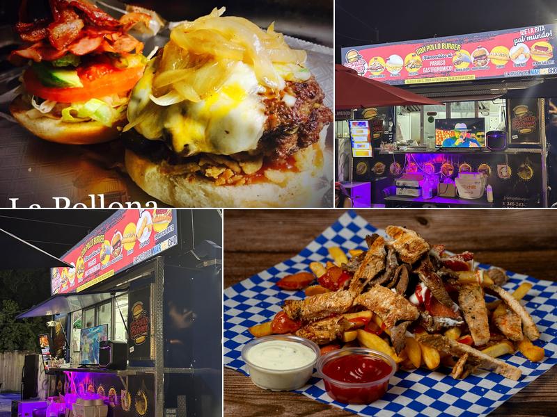 Don pollo burguer (cómida Rapida venezolana )