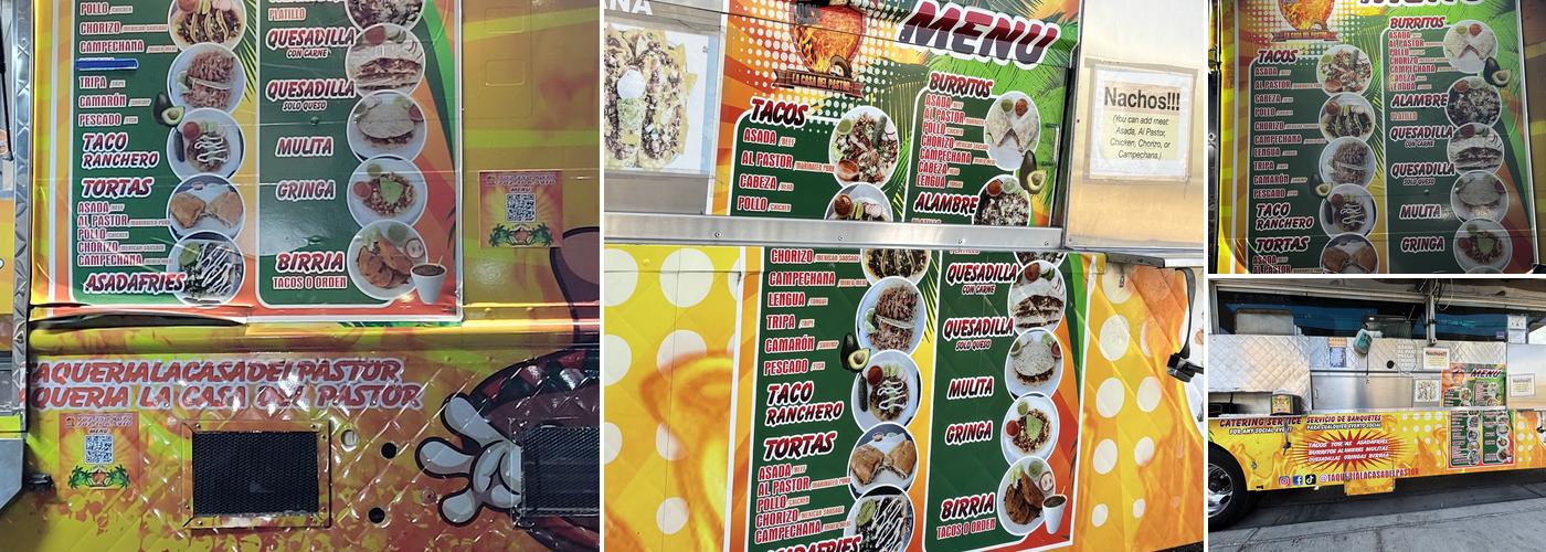 Taqueria La Casa Del Pastor Menu