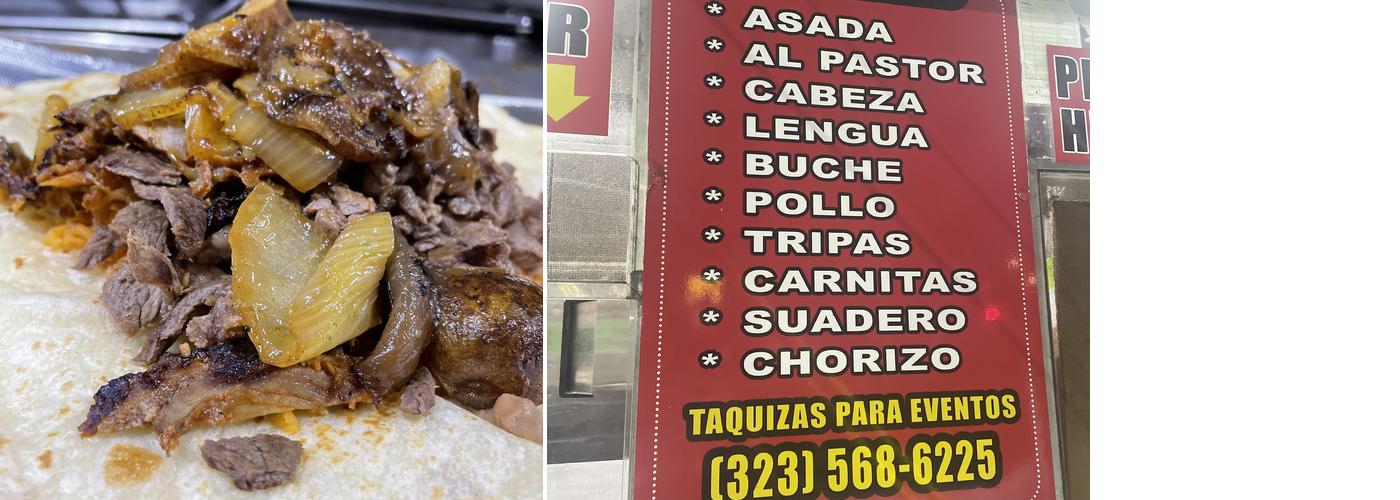 Tacos Los Gueros LA Menu