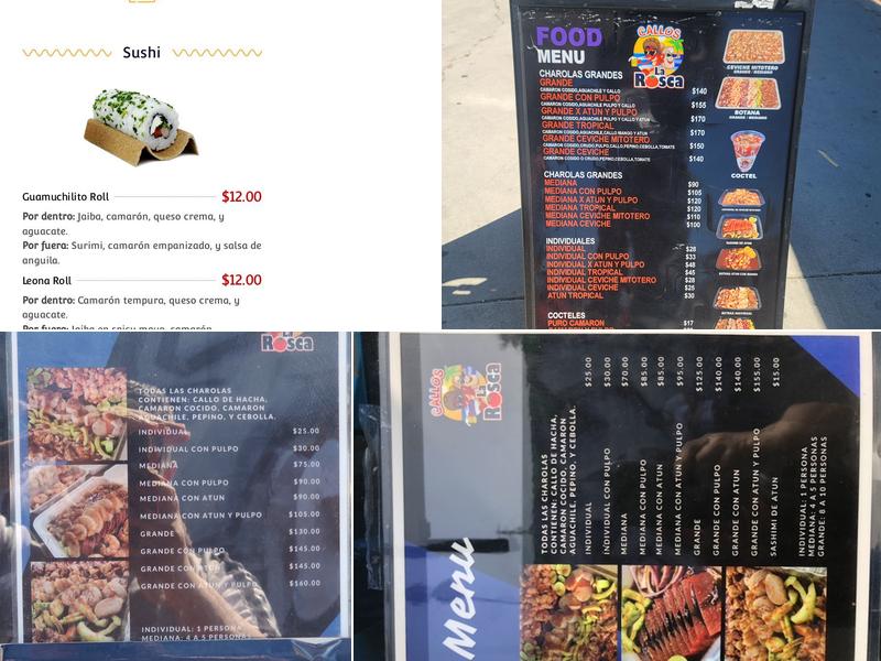 Callos La Rosca Compton Menu