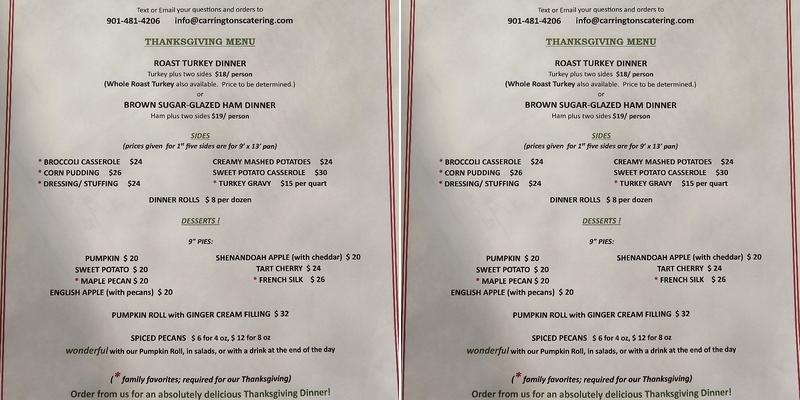 Dark Marvel Menu