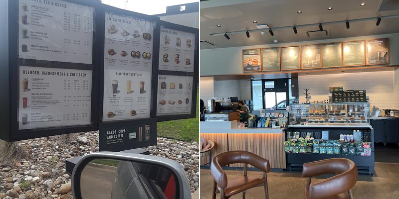 Starbucks Menu