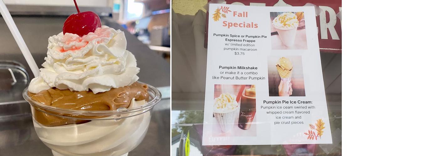 The Corner Scoop Menu