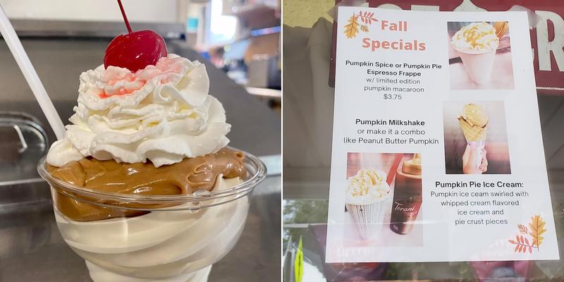 The Corner Scoop Menu