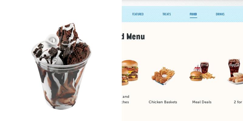 Dairy Queen (Treat) Menu