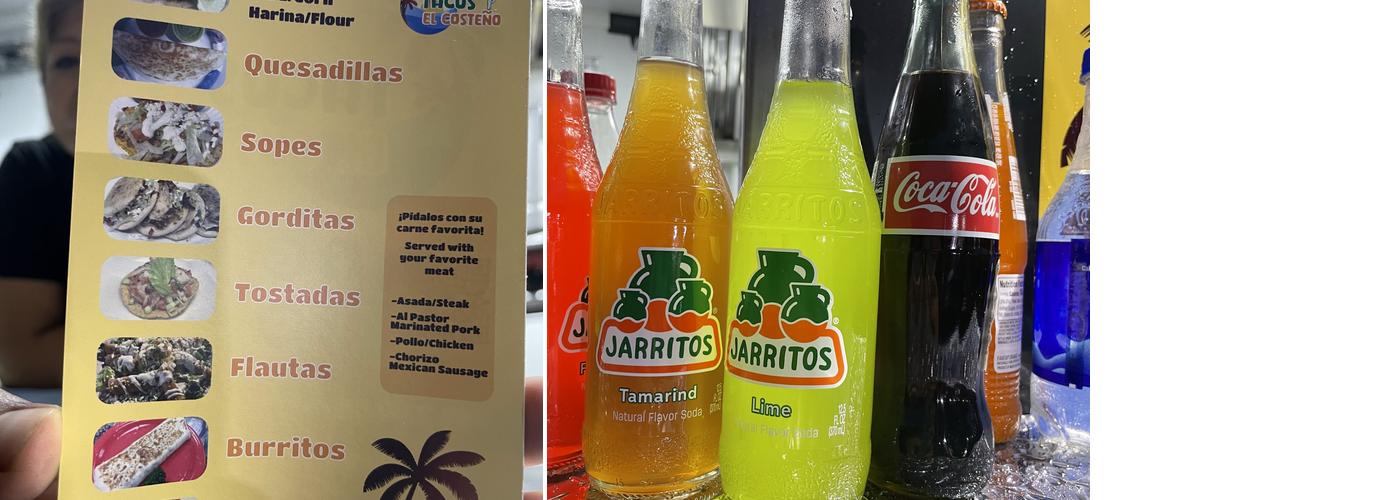 Tacos El Costeño Menu