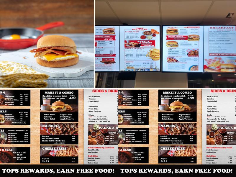 Tops Bar-B-Q at Hacks Cross Menu