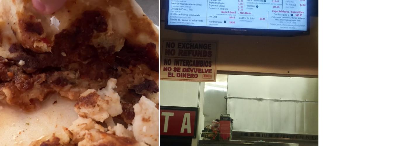 Olocuilta Restaurant Menu