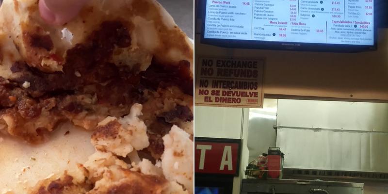 Olocuilta Restaurant Menu