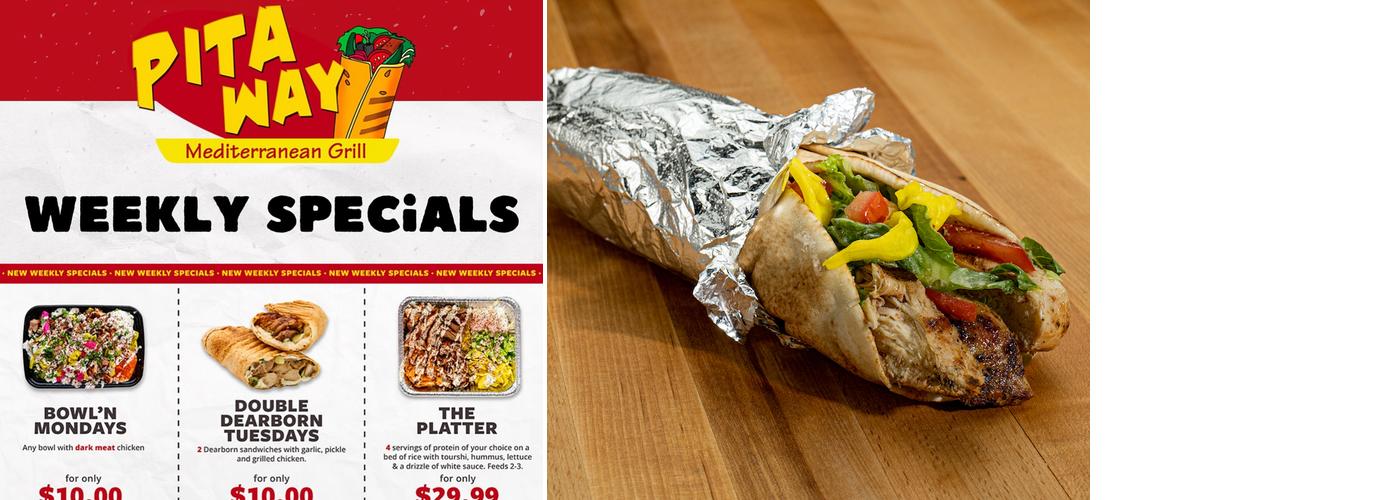 Pita Way - Berkley Mediterranean Menu