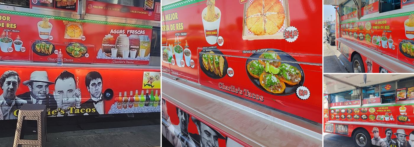 Charlie’s taco Menu