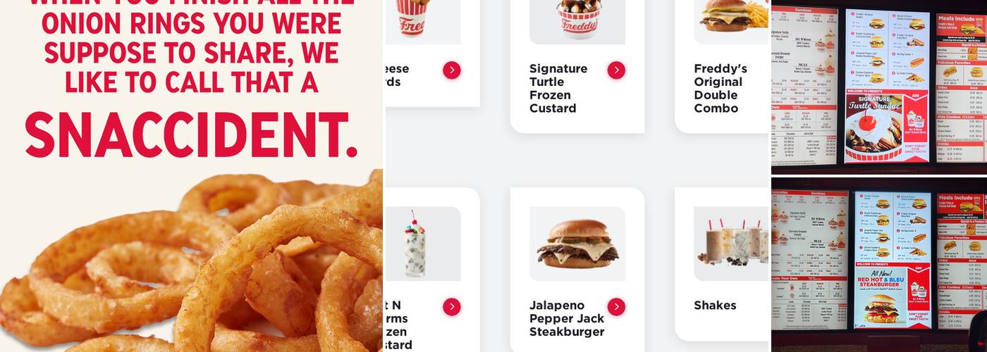 Freddy's Frozen Custard & Steakburgers Menu