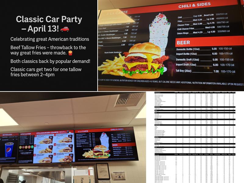 Steak 'n Shake Menu