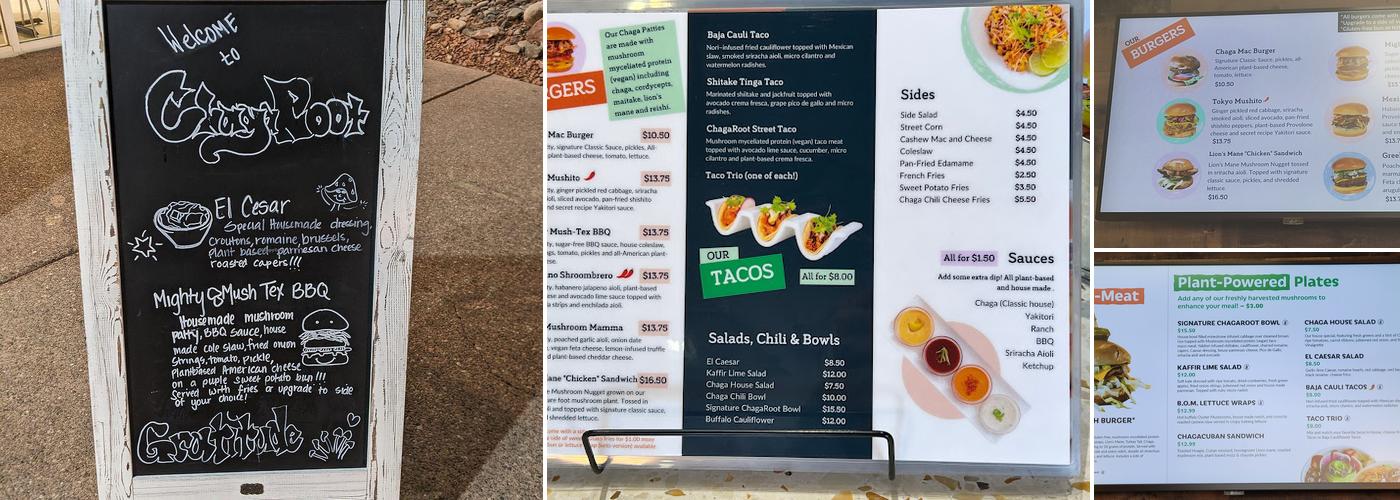 ChagaRoot Menu