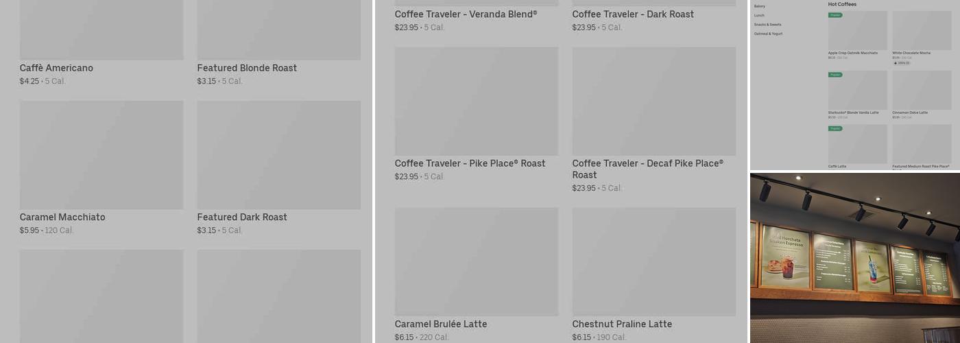 Starbucks Menu