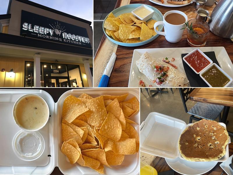 Sleepy Rooster Morning Kitchen