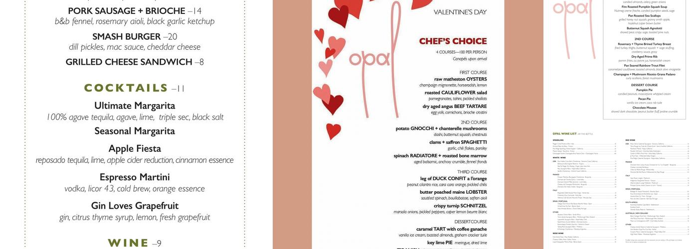 Opal Menu