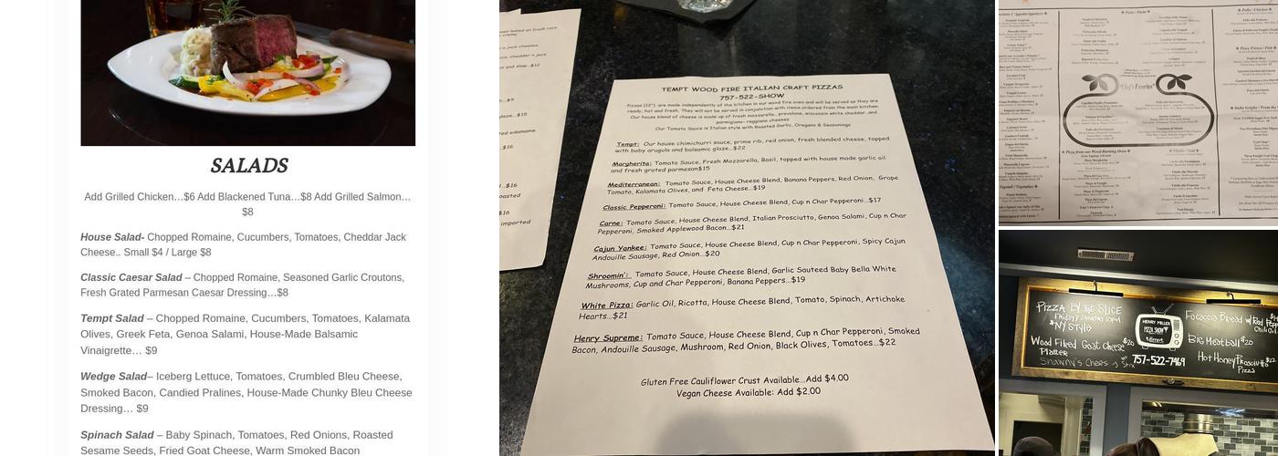 TheHenryMiller PizzaShow Menu