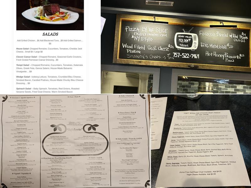 TheHenryMiller PizzaShow Menu