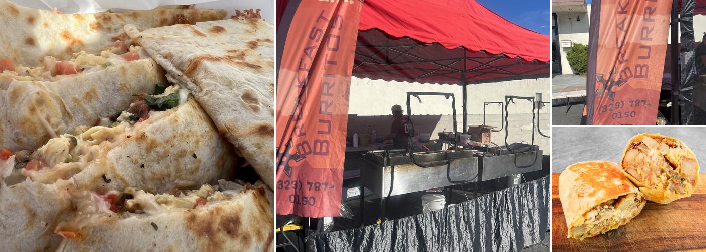 LA BREAKFAST BURRITOS