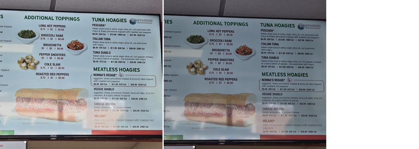PrimoHoagies Menu