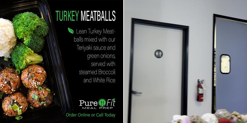 Pure Fit Meal Prep Menu