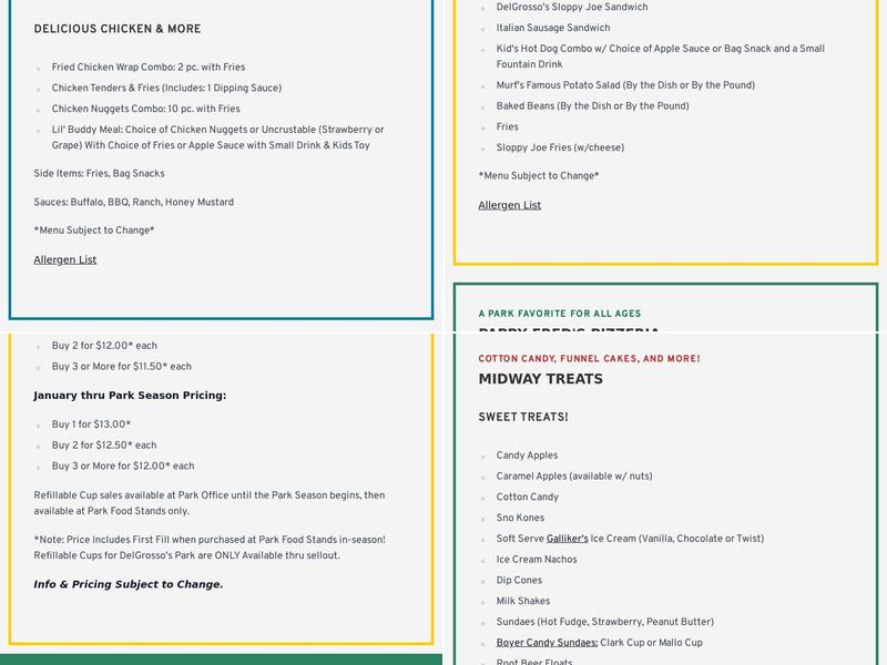 Tipton Creek Deli Menu