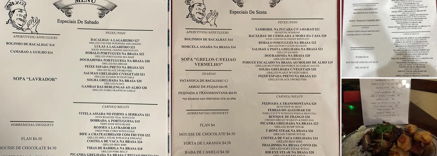 Casa De Tras-Os-Montes E Alto Menu