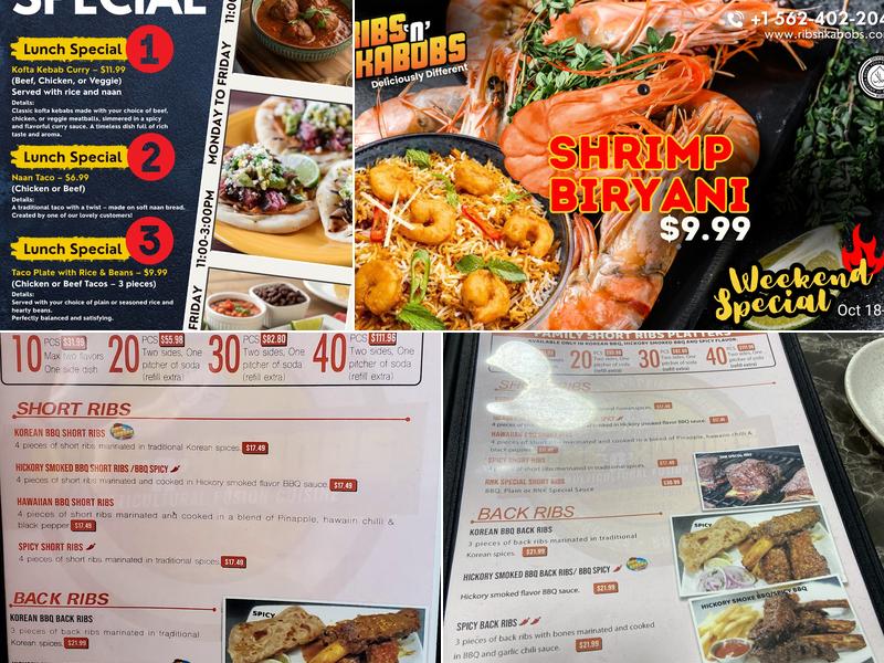 RibsnKabobs Menu