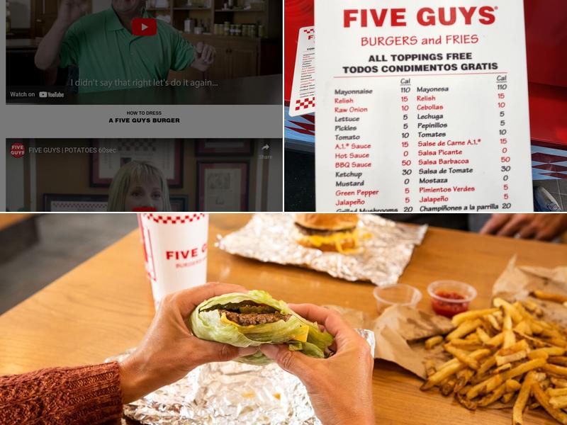Five Guys Menu