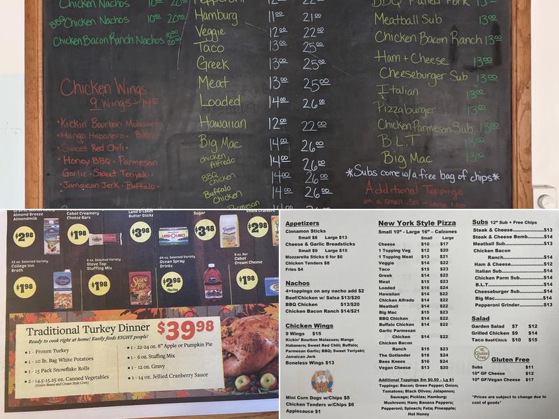 Fro Dough Pizza & Bake Shop Menu