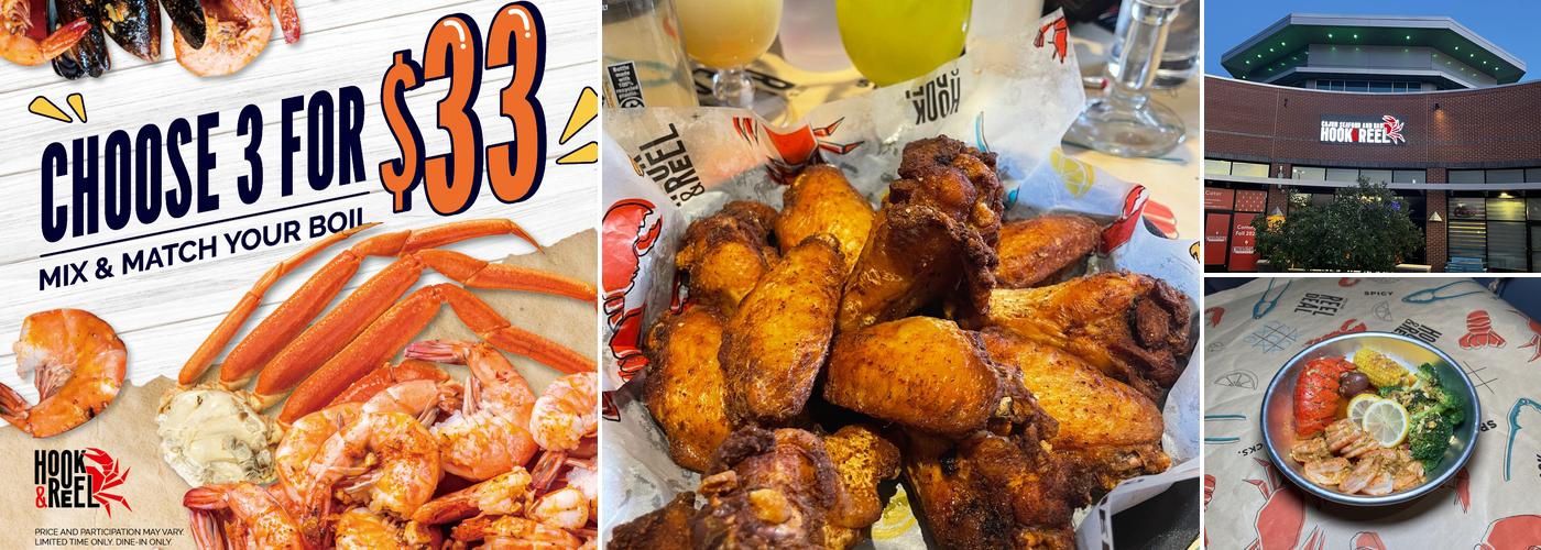 Hook & Reel Cajun Seafood & Bar