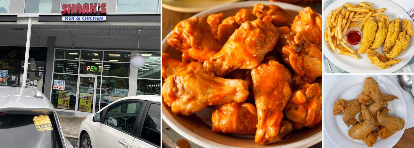 Sharks fish and chicken