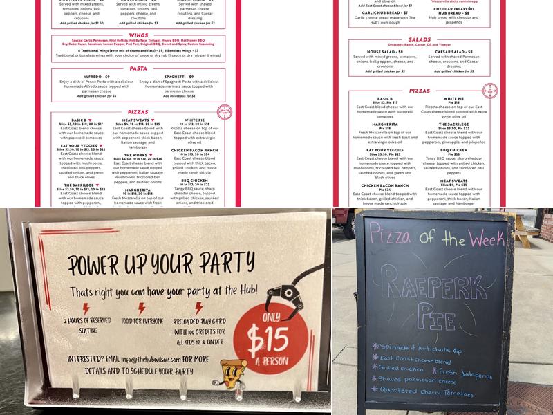 The Hub Menu