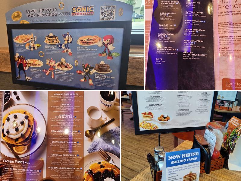 IHOP Menu